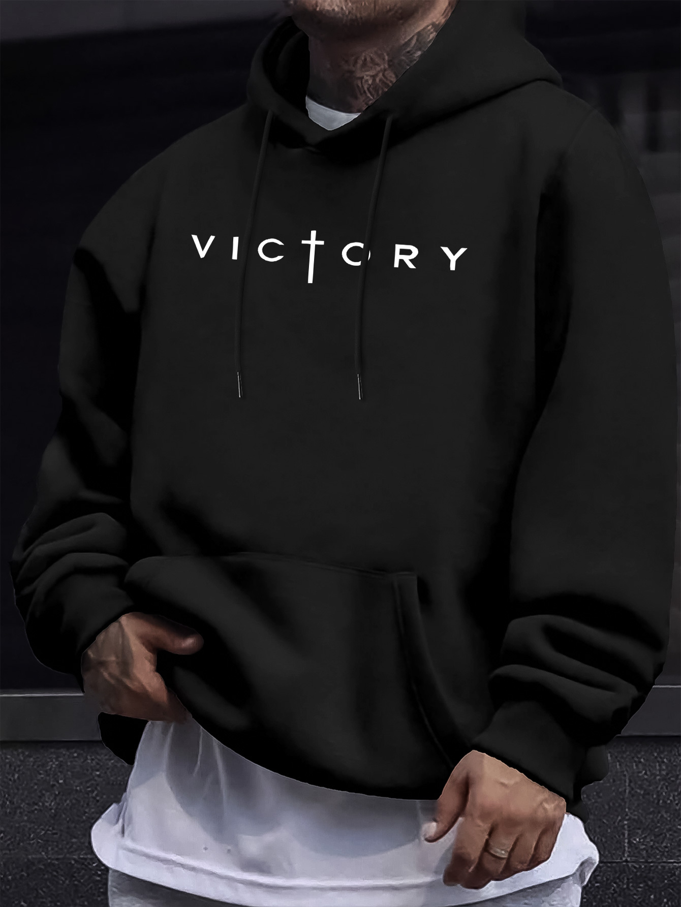 Crossfit Victory - Herbst/Winter Herren Sweatshirt mit Christian Victory