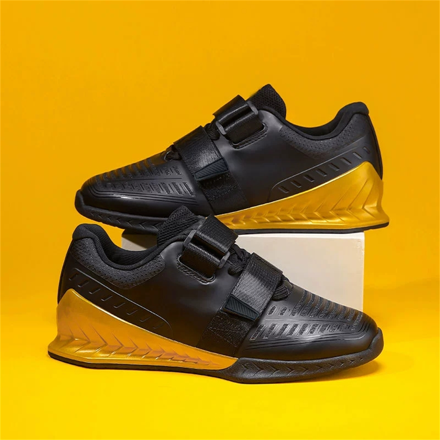 Weightlifting Shoes - Professionelle Herren-Squat- und Gewichtheberschuhe: Harte Sohle