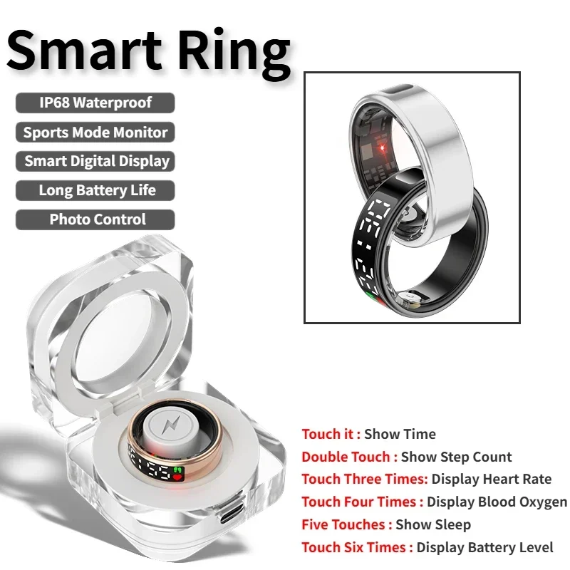 SR08 Smart Ring für Männer und – Gymnastic Ring Bewertung und Preis