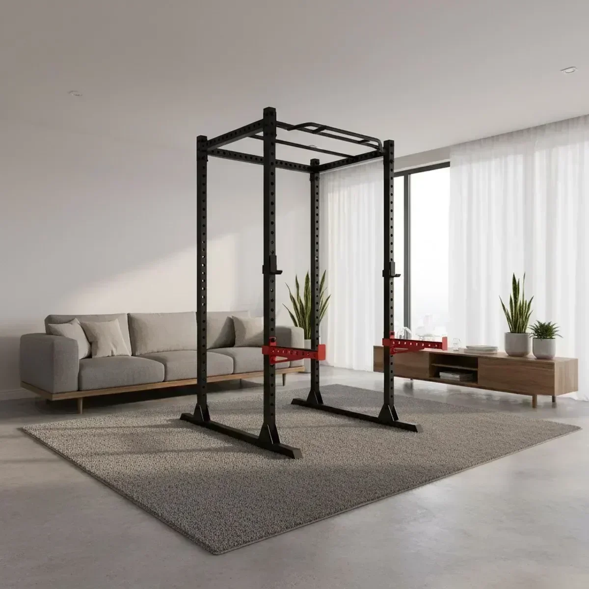 Verstellbares Home-Gym-Kniebeu – Pull Up Bar Bewertung und Preis